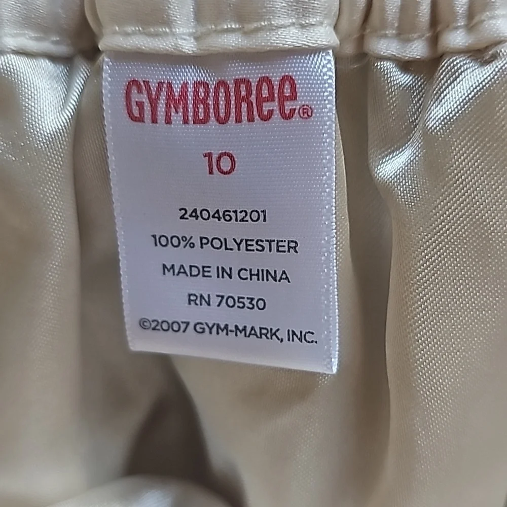 Gymboree Size 10 Long Girls Lined Skirt Off White